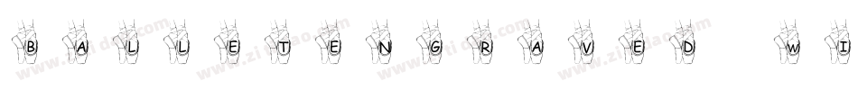 BalletEngraved Wide字体转换